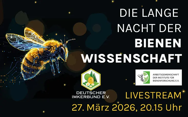 Online: Die lange Nacht der Bienenwissenschaften